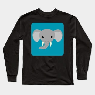 Baby elephant box Long Sleeve T-Shirt